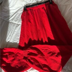 Size Small Garage Bold Red Sweatpants